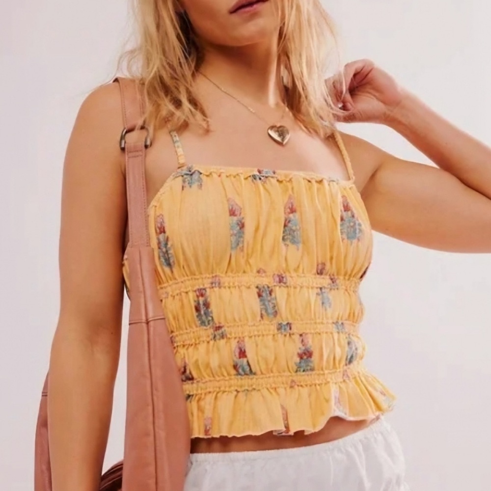NWOT Free People We The Free Dolce Vita Tank Top Size Small